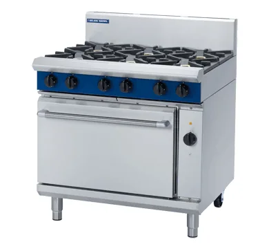 Blue Seal Evolution Series 900mm Gas Range with 6 Burners & Convection Oven