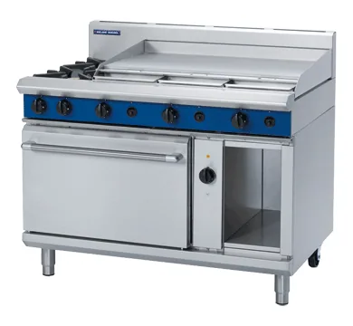 Blue Seal Evolution Series 1200mm Gas Range with 900mm Griddle & Convection Oven