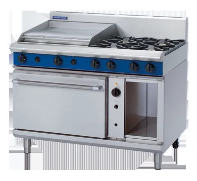 Blue Seal Evolution Series 1200mm Gas Range with 600mm Griddle & Convection Oven
