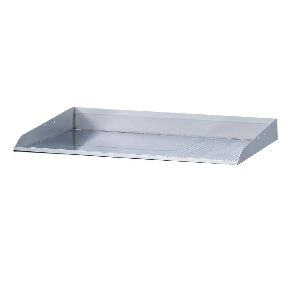 Blue Seal 600mm Chrome Griddle Plate (300mm Ribbed)