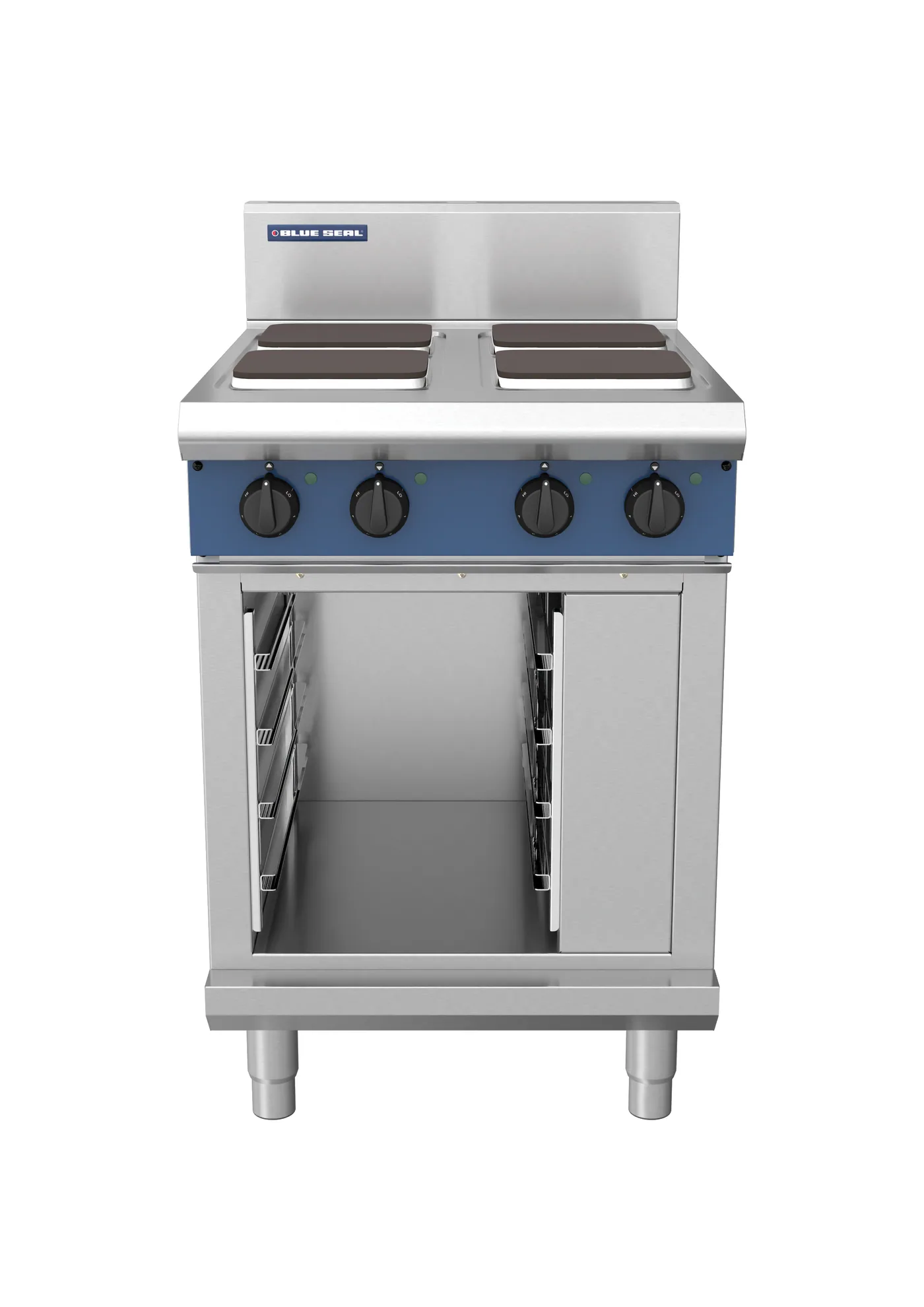 Blue Seal 600mm Electric Hob (4 Solid Elements, Cabinet Base)