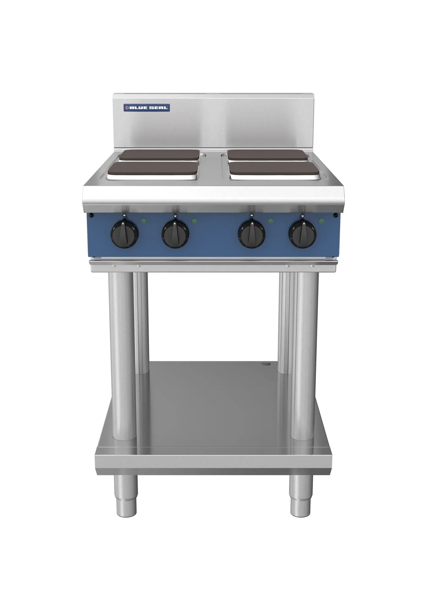 Blue Seal 600mm Electric Hob (4 Solid Elements, Leg Stand)