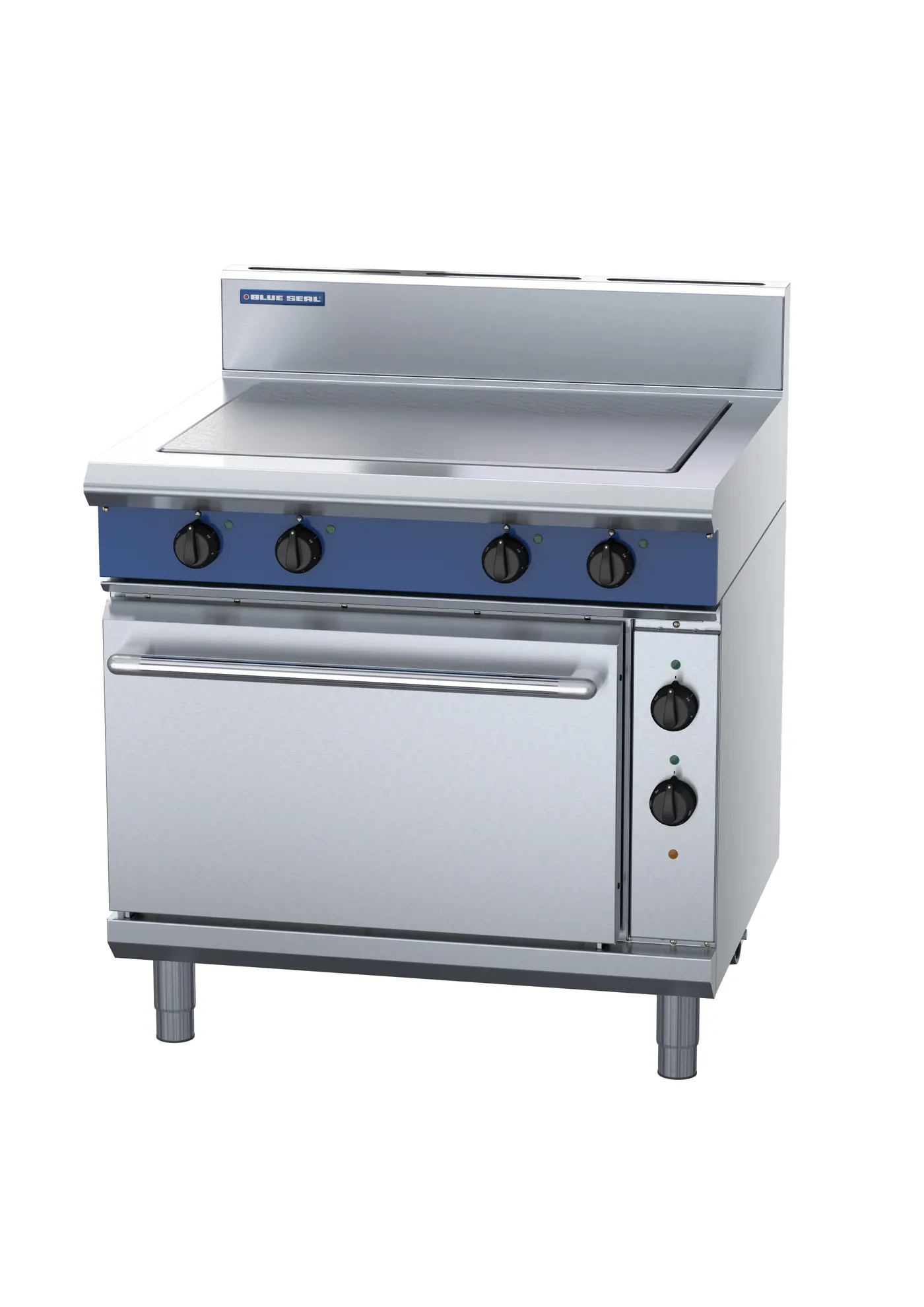 Blue Seal 900mm Electric Solid Top Range with Convection Oven Base