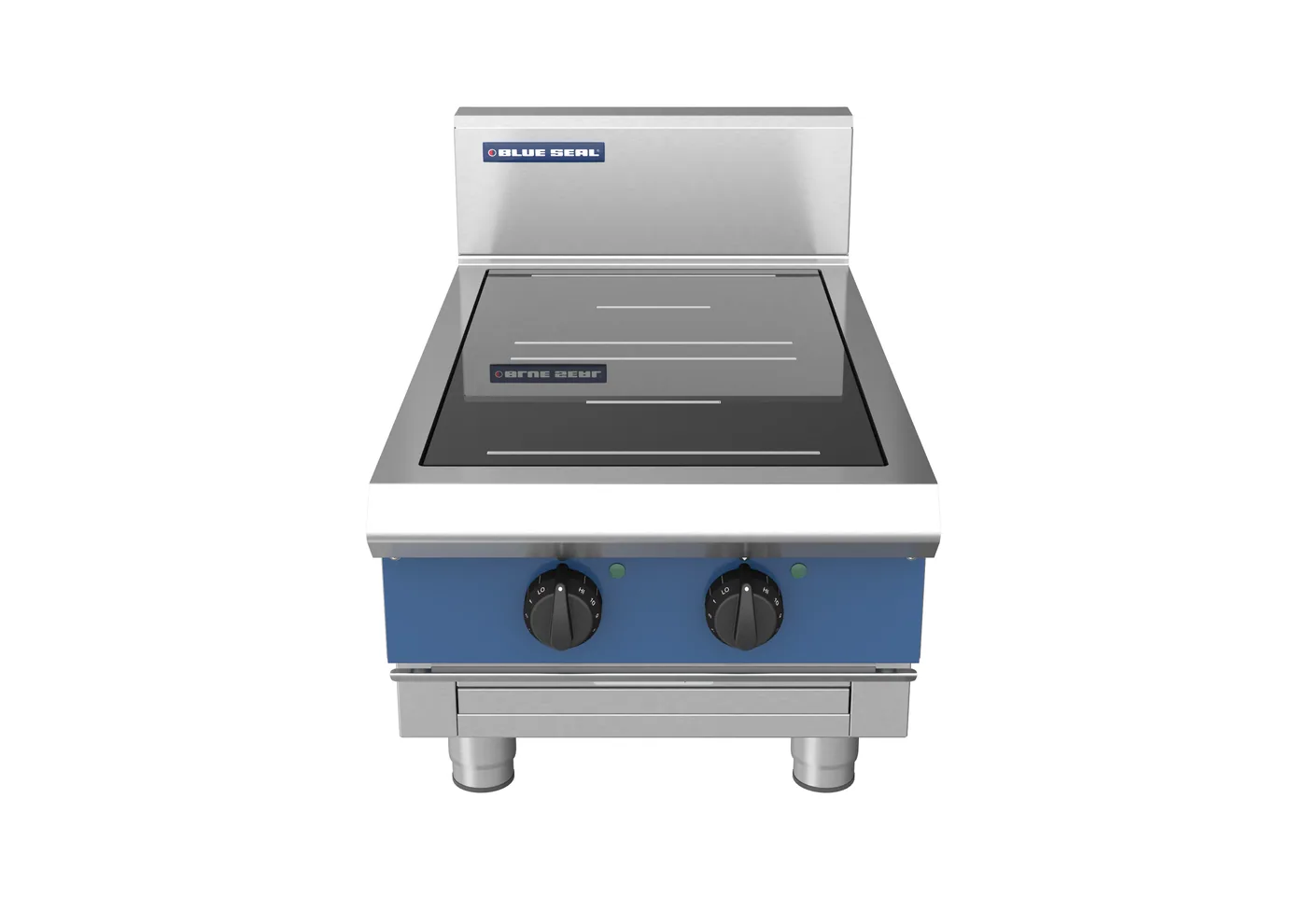 Blue Seal 450mm 2 Zone Round Induction Hob 7kW Bench Model