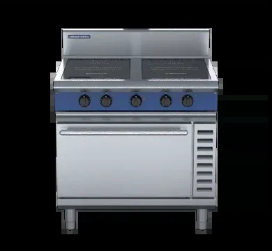 Blue Seal 900mm Induction Range - 4 x Round Zones 3.5kW
