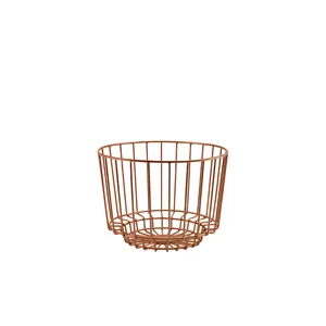 GenWare Copper Deco Display Basket 25 x 18cm )