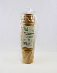 Aqueous 16oz Round Soup Container