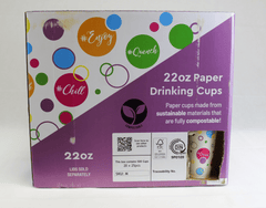 22oz Paper Drinking Cups
