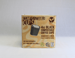4oz Compostable Single Wall Coffee Cups