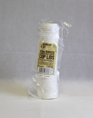Bagasse Lids for 8oz Coffee Cups