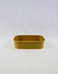 Aqueous Kraft Rectangle Containers 500ml