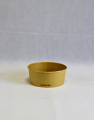 Aqueous Kraft Round Bowls 750ml