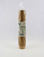 Aqueous Kraft 2oz Sauce Cups