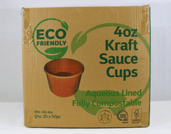 Aqueous Kraft 4oz Sauce Cups