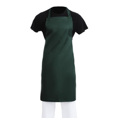 Whites Bib Apron Bottle Green