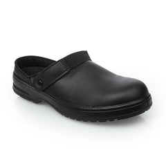 Slipbuster Lite Unisex Safety Clogs Black