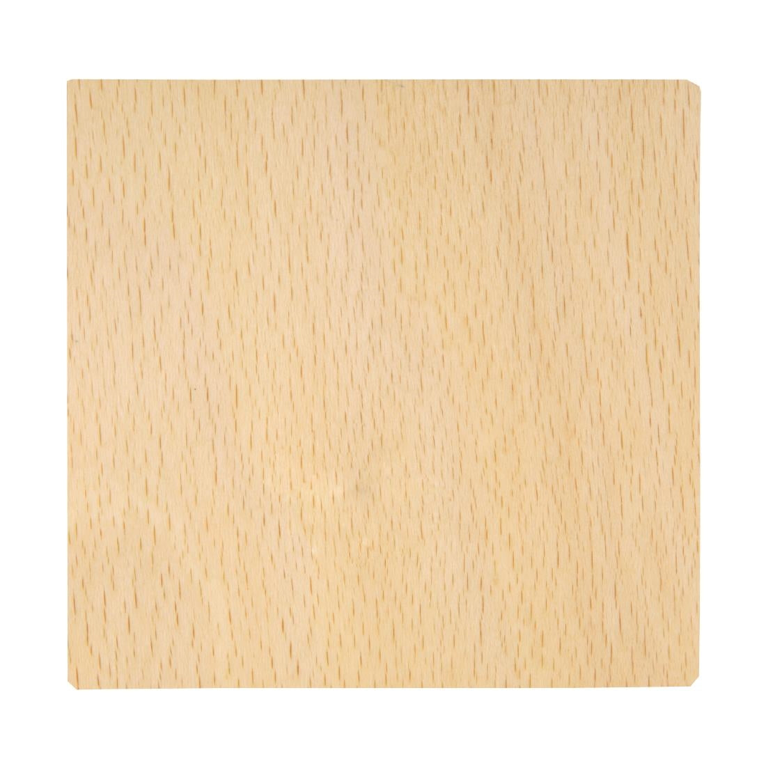 Bolero Natural Finish Wooden Swatch