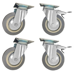 Buffalo Standard & Braked Castors (set 4)