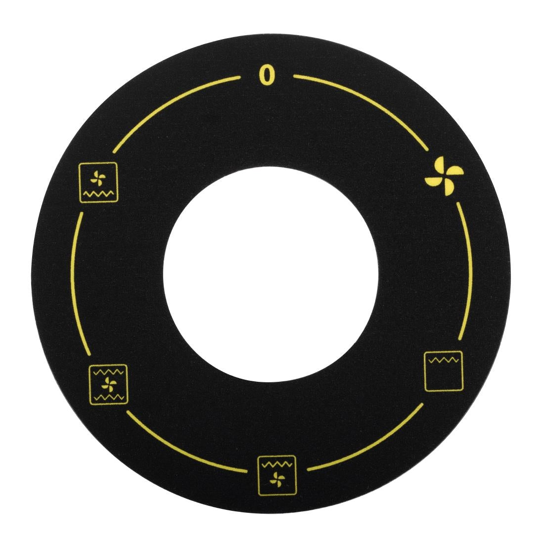 Buffalo 600 Series Oven Selection Panel Label