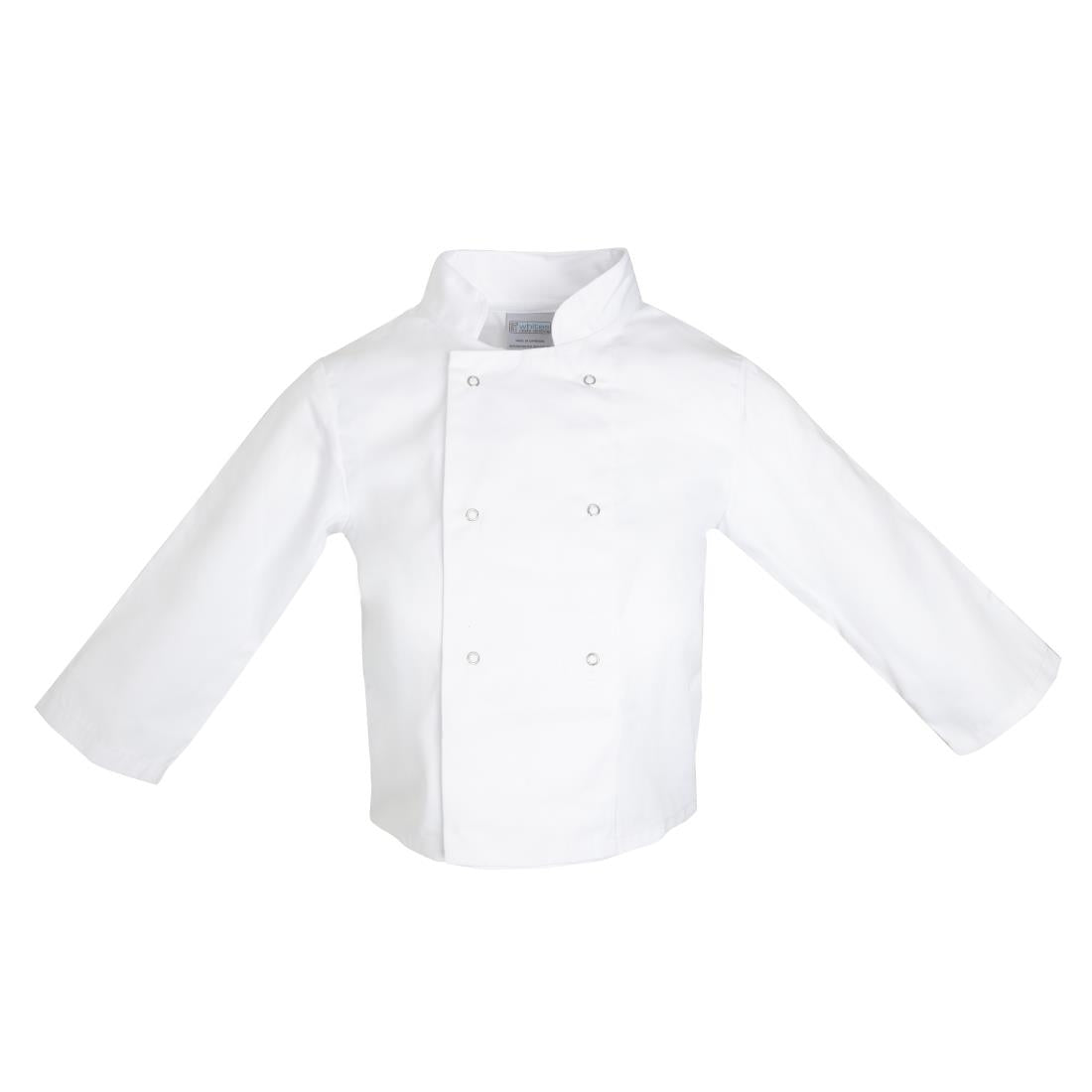 Whites Childrens Unisex Chef Jacket White