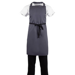 Whites Polycotton Bib Apron Charcoal