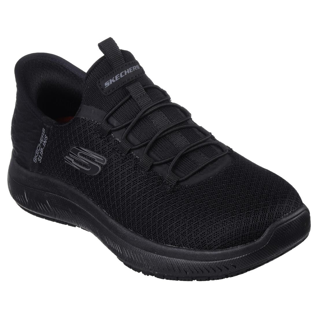 Skechers Womens Summit SR Slip Ins Black Size 40