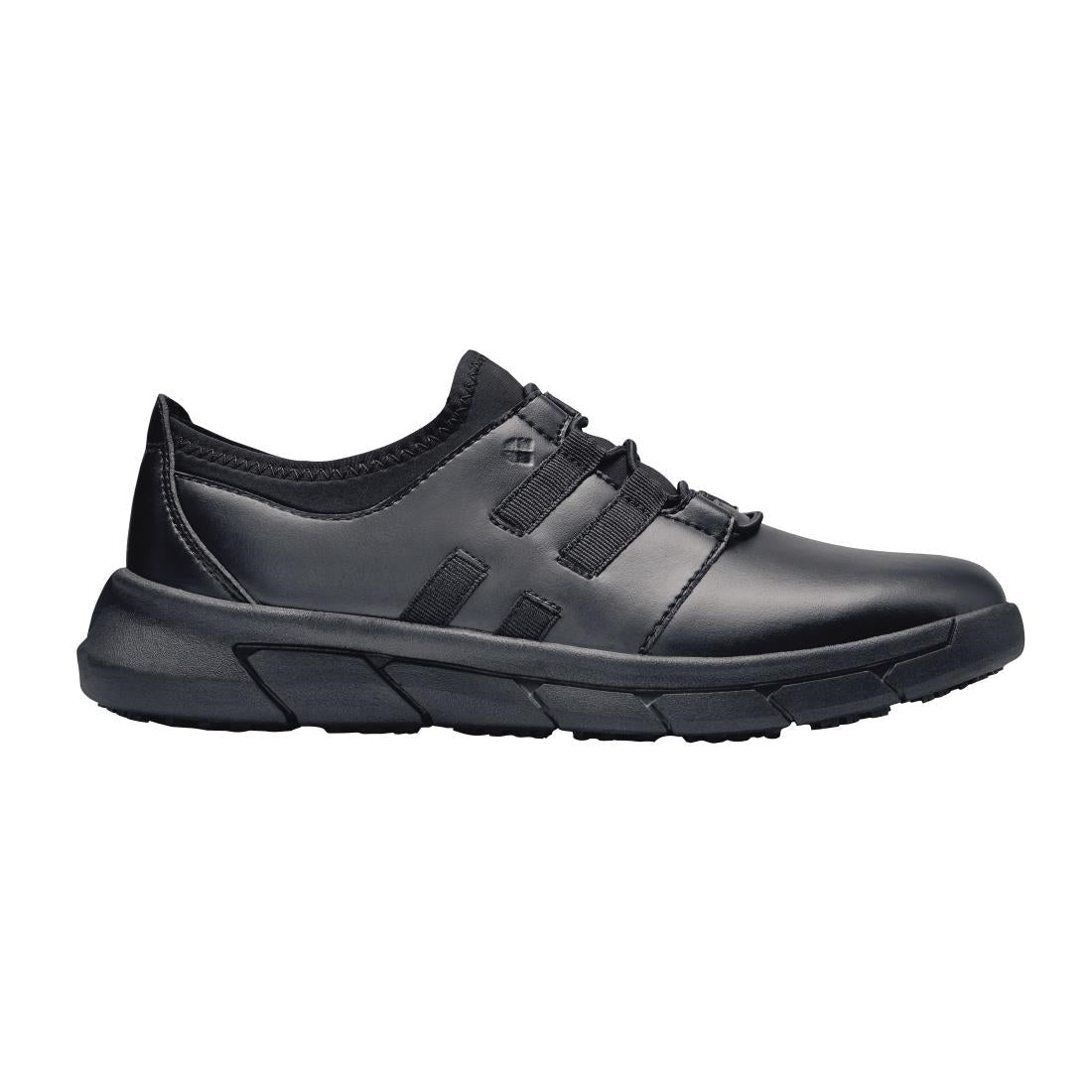Shoes for Crews Karina Slip On Trainers Black Size