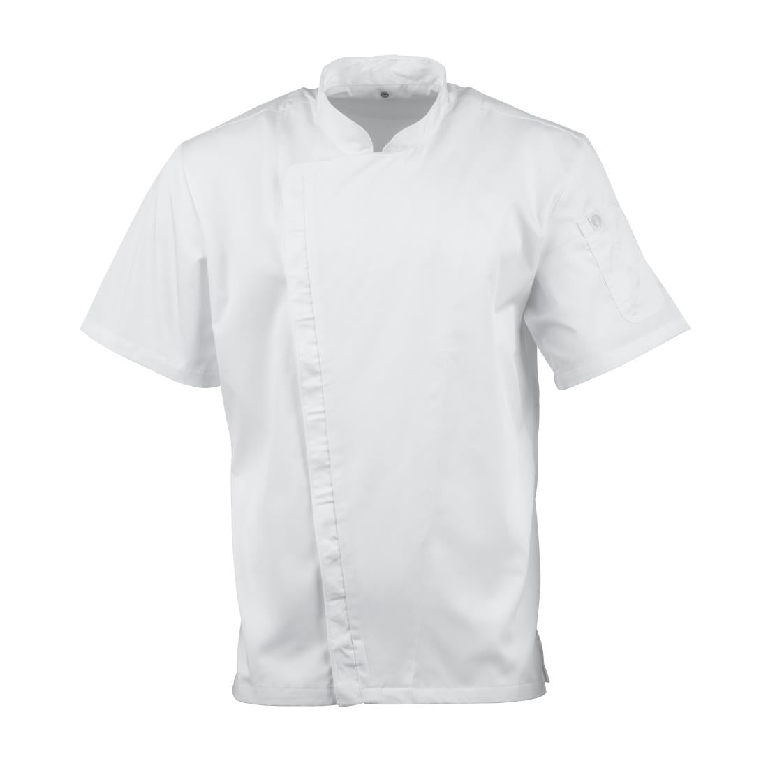 Chef Works Cannes Short Sleeve Chefs Jacket Size