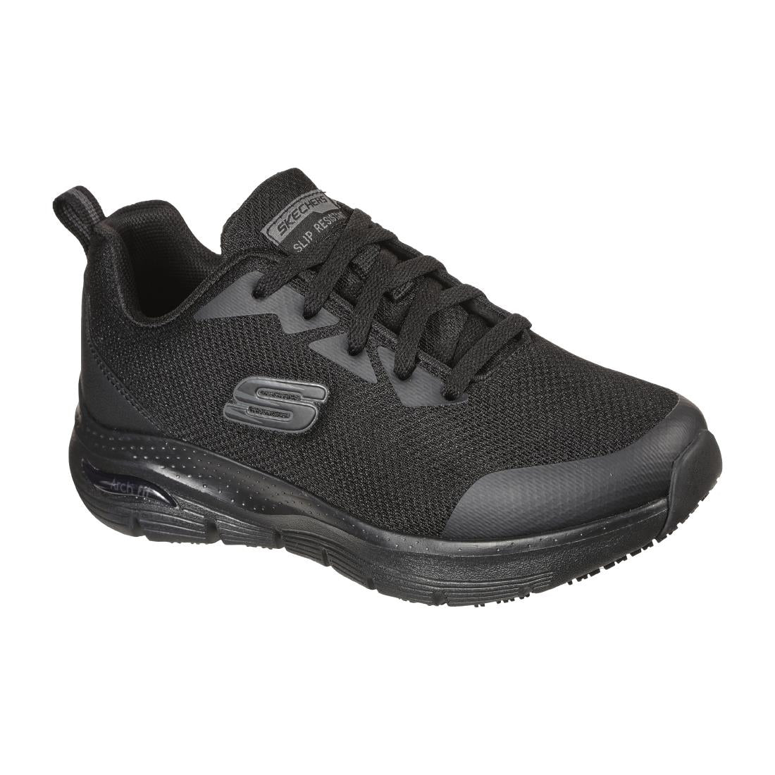 Skechers Womens Slip Resistant Arch Fit Trainer Size