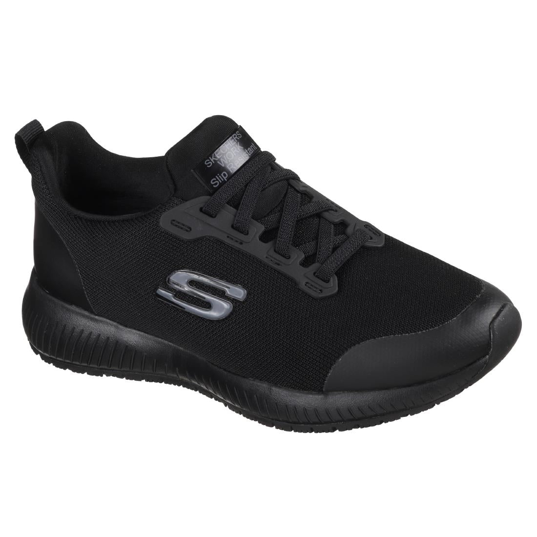 Skechers Womens Slip Resistant Squad Trainer Size