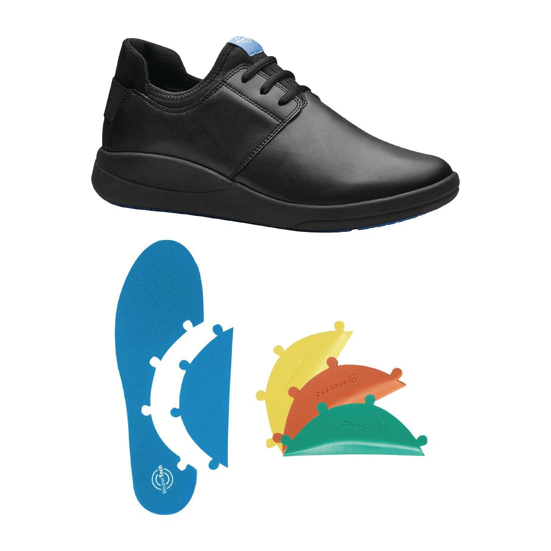 WearerTech Relieve Shoe Black/Black with Modular Insole Size 44