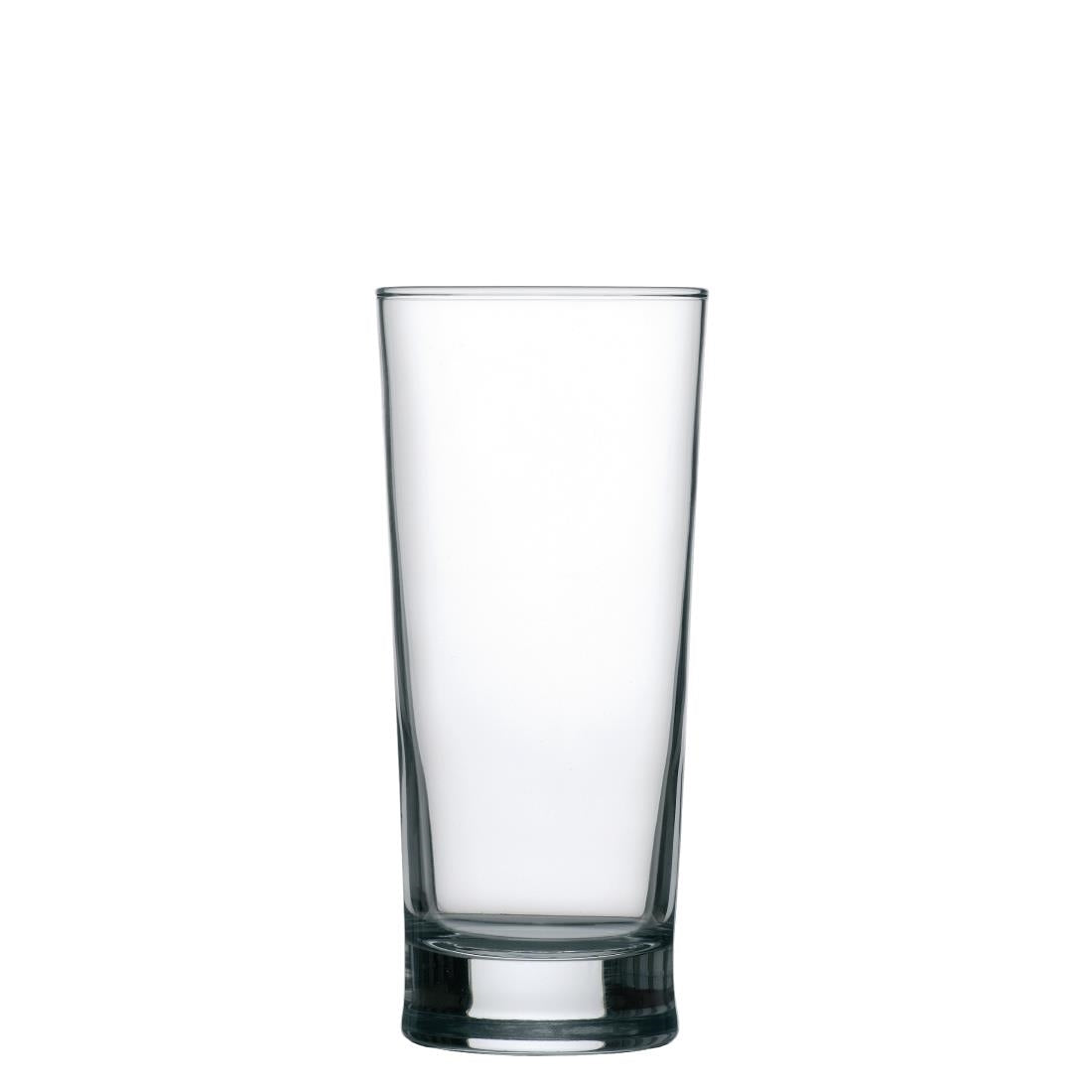 Utopia Senator Nucleated Conical Beer Glasses 570ml CA stamped (Pack of 24)