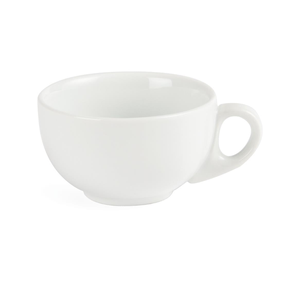 Olympia Whiteware Cappuccino Cups 10oz 284ml (Pack of 12)