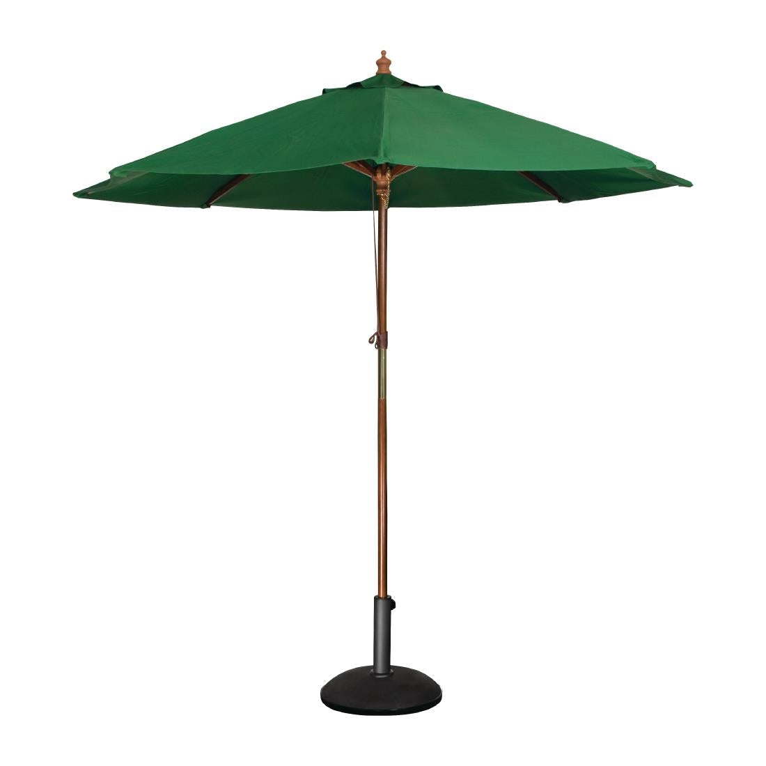 Bolero Round Parasol 3m Diameter Green