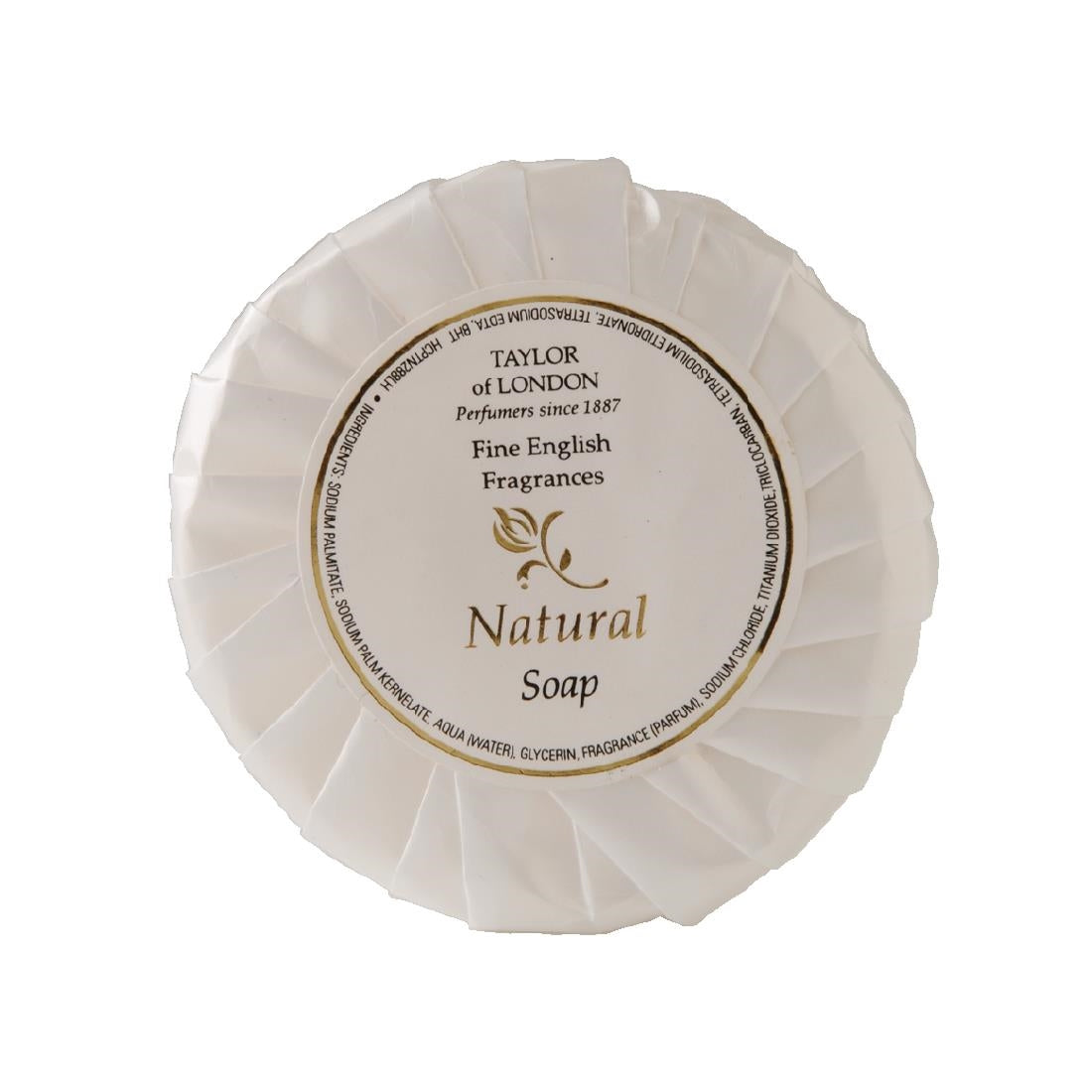 Hotel Complimentary Taylor of London Natural Range Tissue Pleat Soap (Pack of 100)