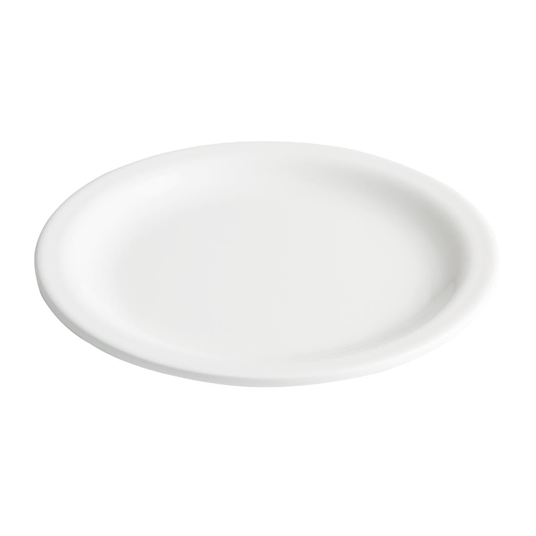 Olympia Kristallon Melamine Narrow Rimmed Plates 165mm (Pack of 12)