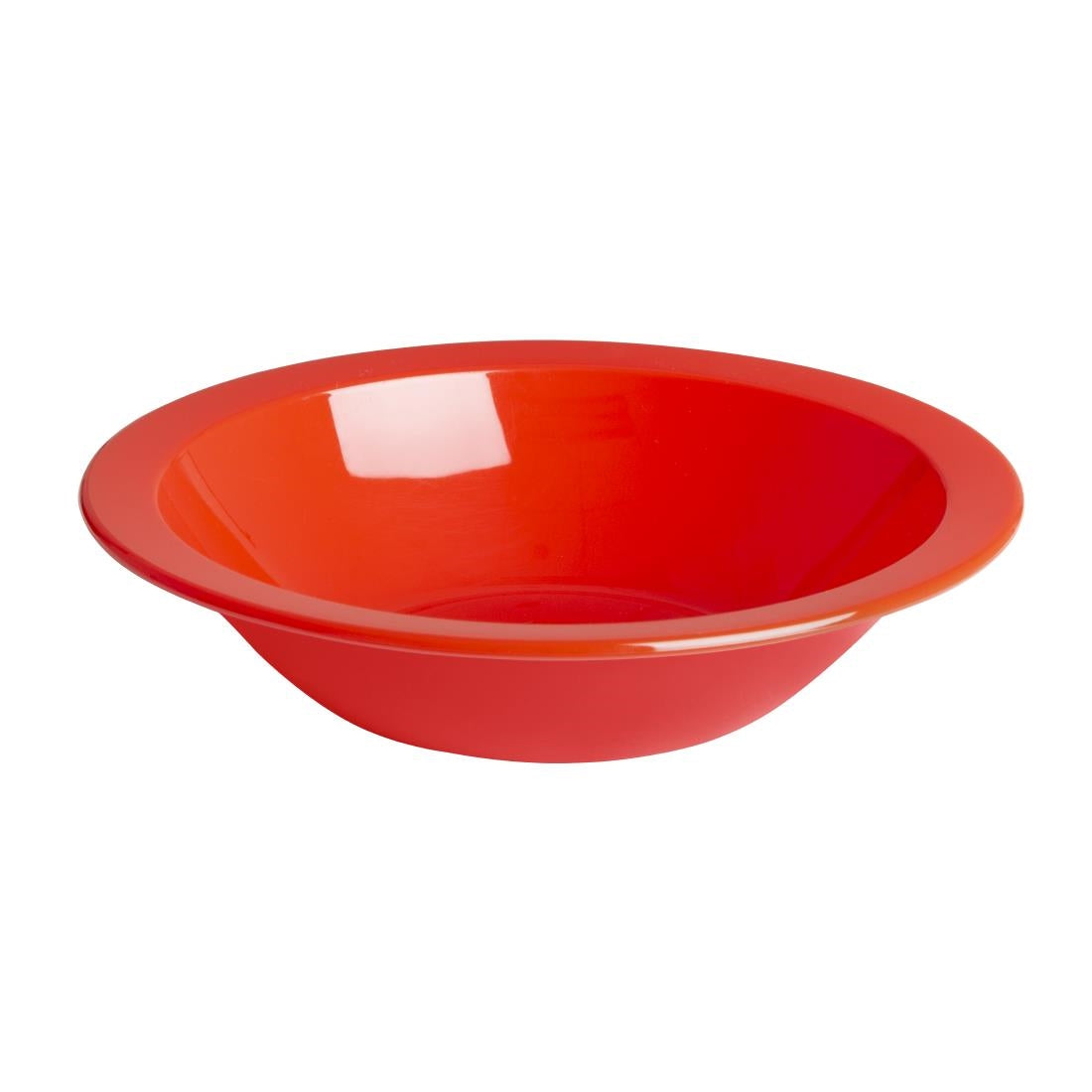 Olympia Kristallon Polycarbonate Bowls Red 174mm (Pack of 12)