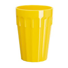 Olympia Kristallon Polycarbonate Tumblers Yellow 253.8ml (Pack of 12)