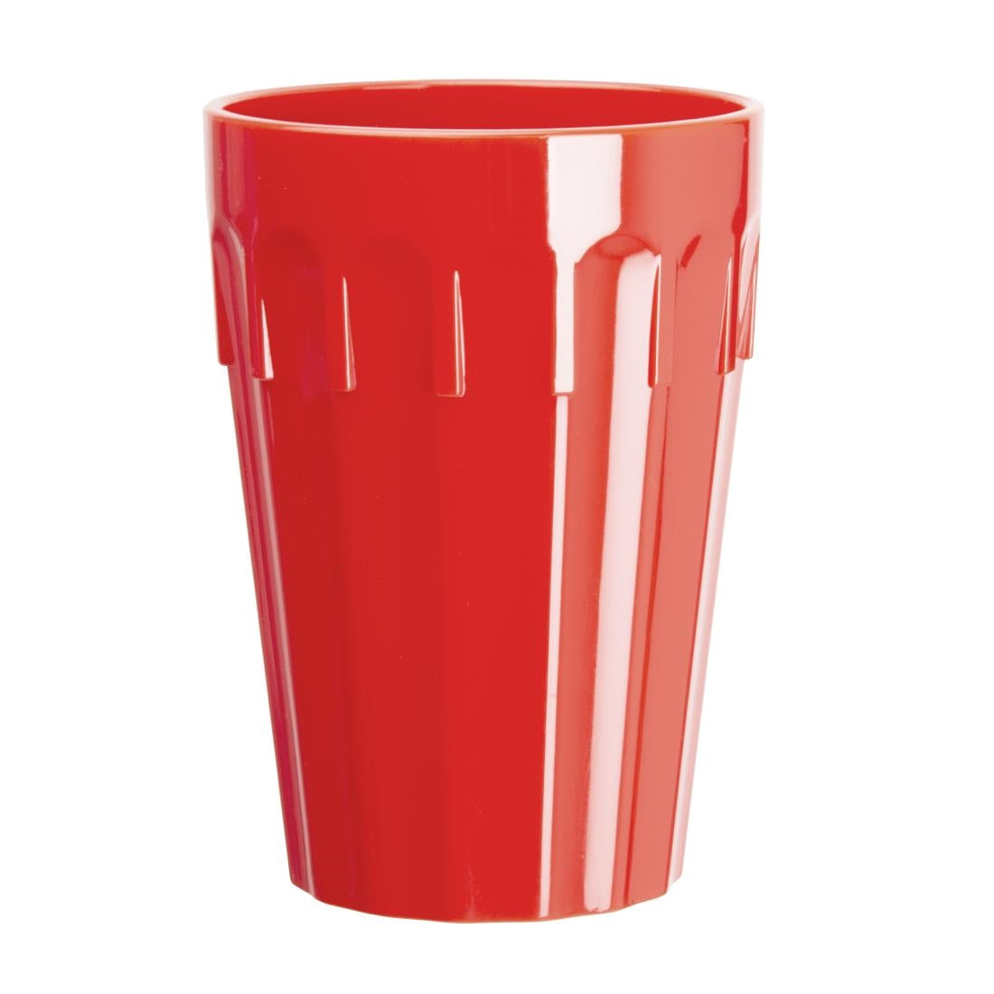 Olympia Kristallon Polycarbonate Tumblers Red 253.8ml (Pack of 12)