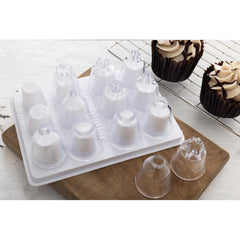 Matfer Bourgeat Piping Tips Assorted Set (Pack of 12)