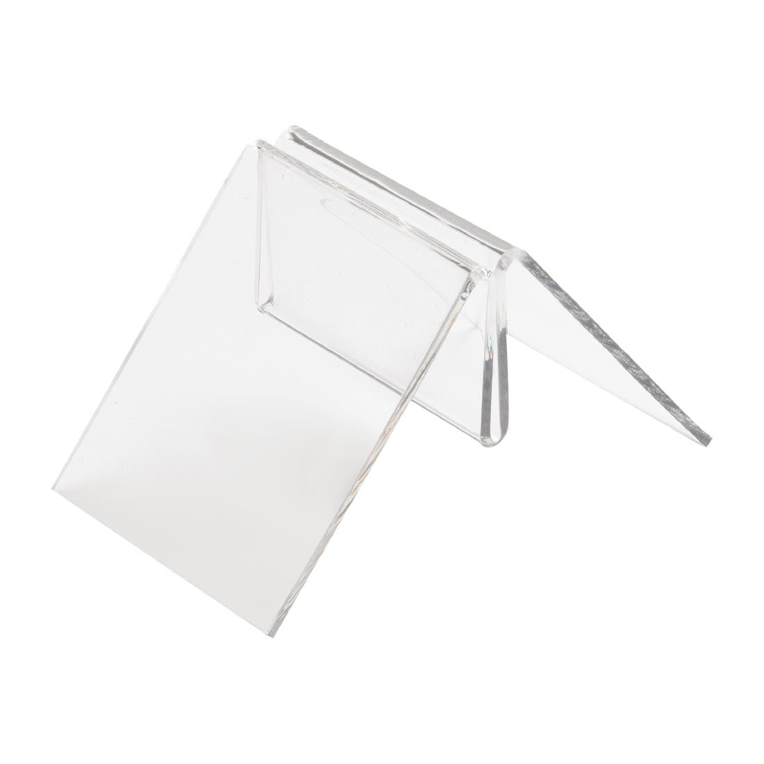 Clear Acrylic Menu Holder