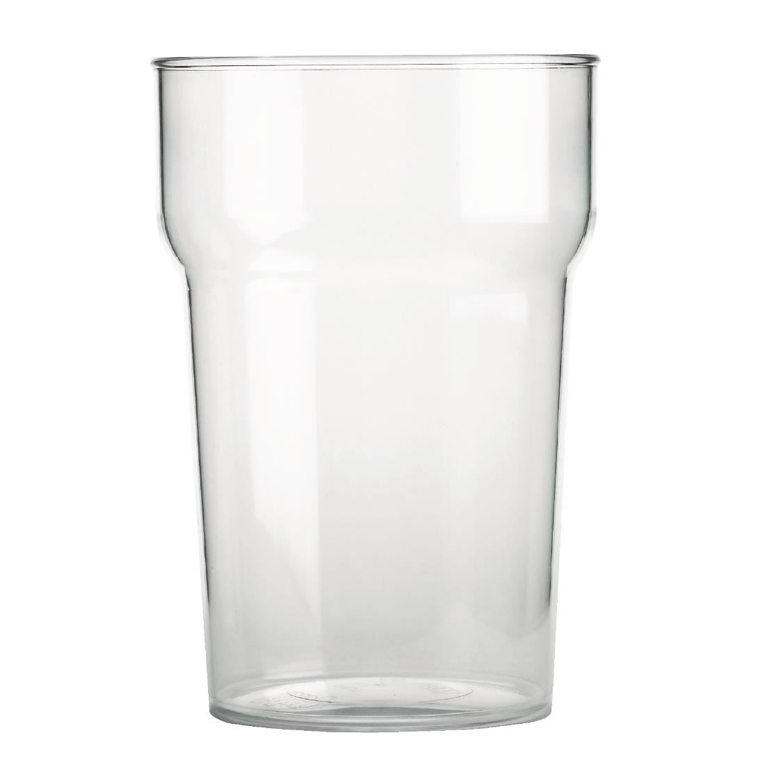 BBP Polycarbonate Nonic Pint Glasses 570ml CE Marked (Pack of 48)