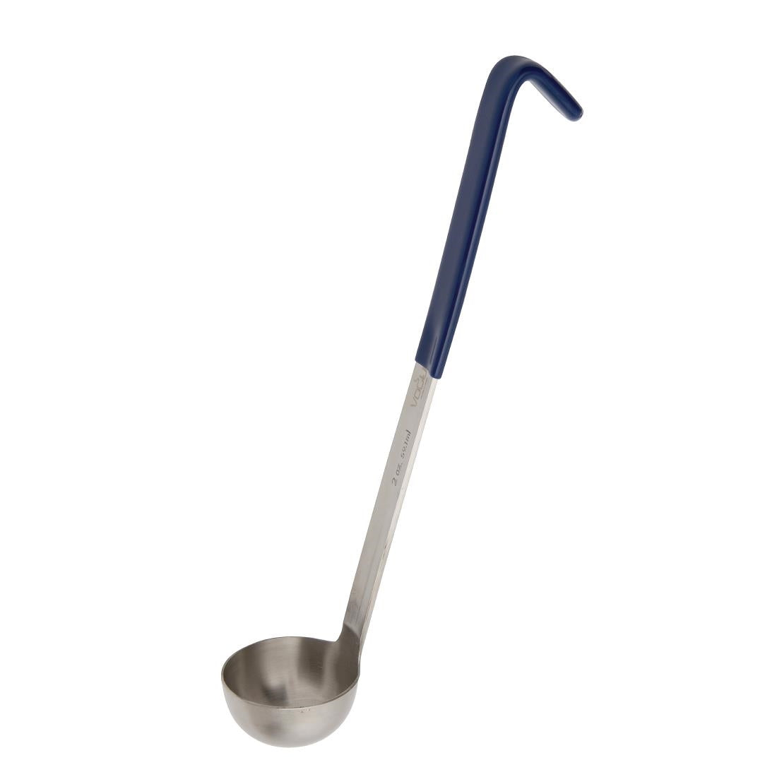 Vogue Heavy Duty Colour Coded Ladle Blue 59ml