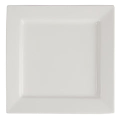 Olympia Lumina Square Plates White 233mm (Pack of 4)