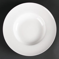 Olympia Lumina Pasta or Soup Bowls White 254mm (Pack of 4)