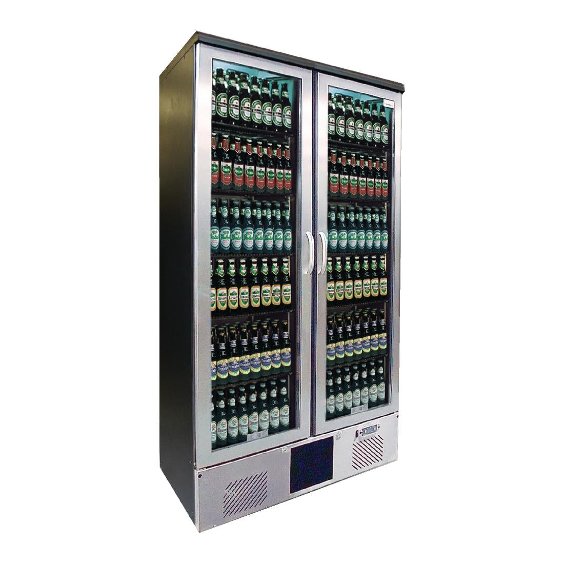 Gamko Maxiglass 2 Glass Door 500Ltr Bottle Cooler Cabinet MG3/500GCS