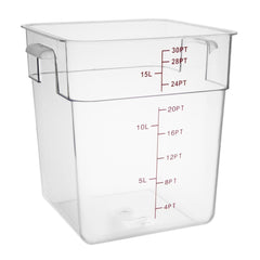 Hygiplas Polycarbonate Square Storage Container 15Ltr