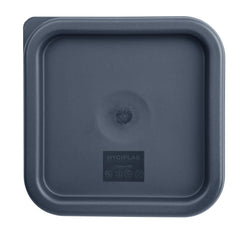 Hygiplas Square Food Storage Container Lid Blue Small