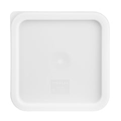 Hygiplas Square Food Storage Container Lid White Medium