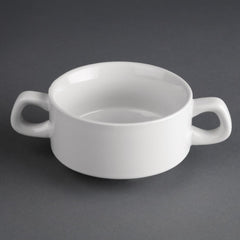 Olympia Athena Stacking Soup Bowls 160mm/4 1/4" 290ml (Pack of 12)
